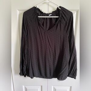 Elegant Black Women's Top